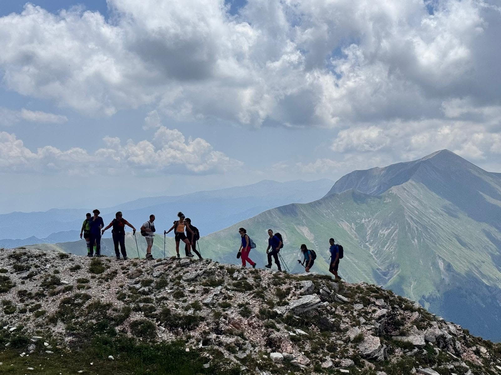 SULLE CRESTE DELLA MAGA...Monte Porche, Cima di Vallelunga, la Sibilla