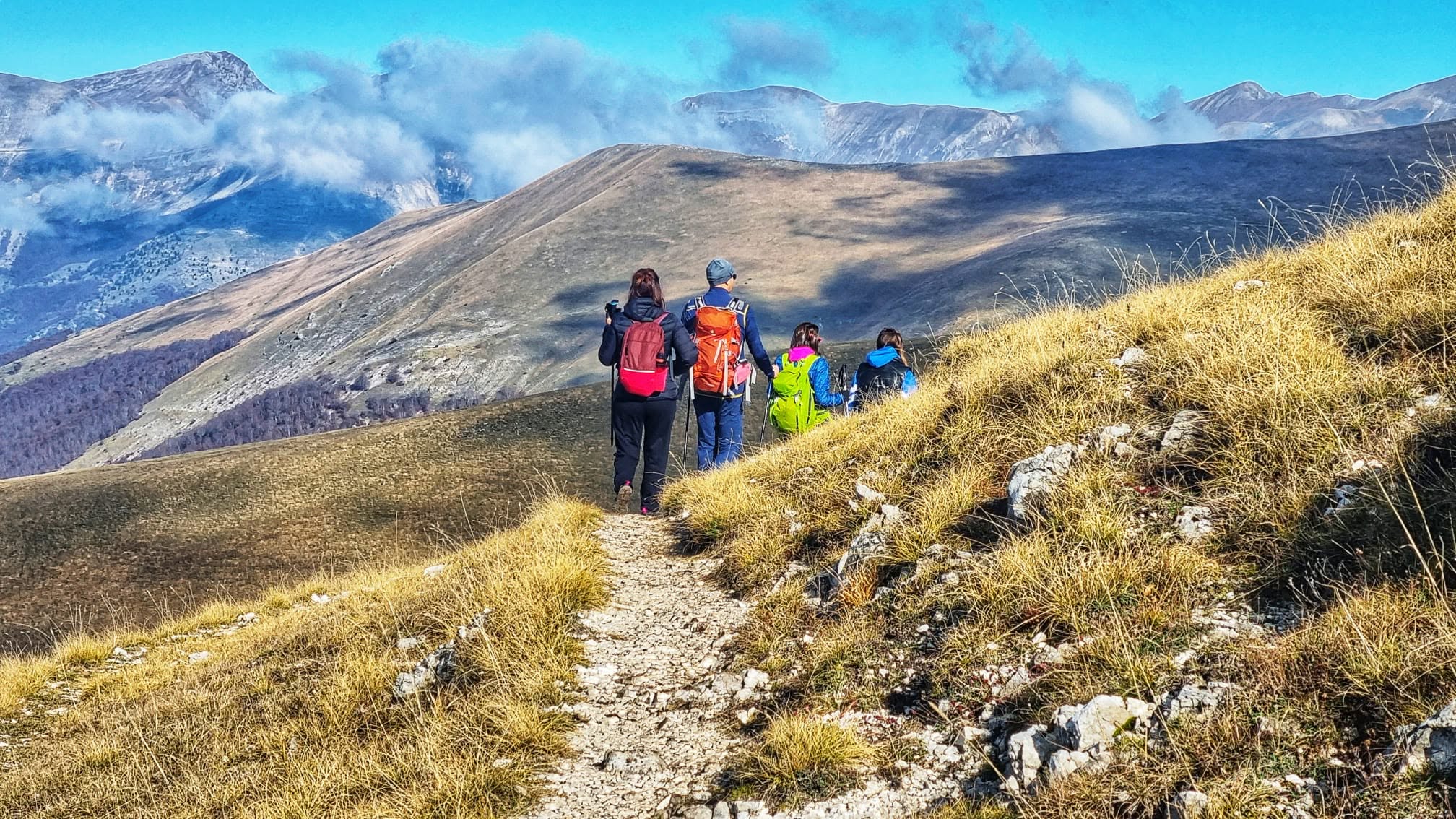 SIBILLINI D'AUTUNNO, DA CASTELLUCCIO AL MONTE PATINO...e terzo tempo lenticchie di Castelluccio!